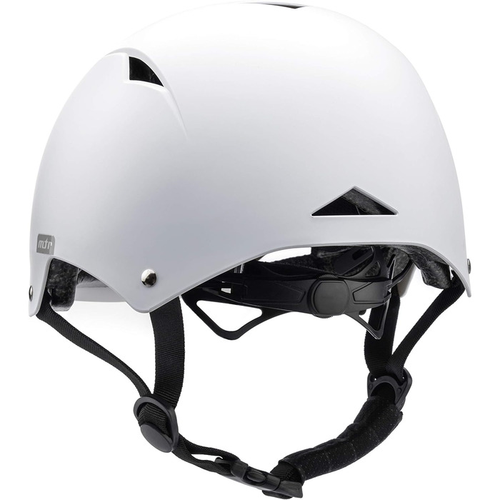 Дитячий велосипедний шолом meteor® BMX, для самокату, роликів, скейтборду, розмір M (52-56 см), синій