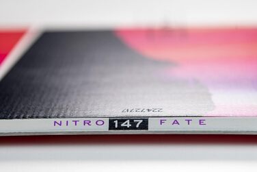 Жіноча сноуборд-дошка Nitro Fate BRD 2024, 144 см, мультиколор