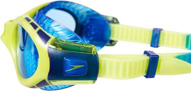 Окуляри для плавання Speedo Futura Bio Fuse Flexi Seal (унісекс, дитячі/юніорські) - Surf Blau/Limetten Grün/Bondi Blau