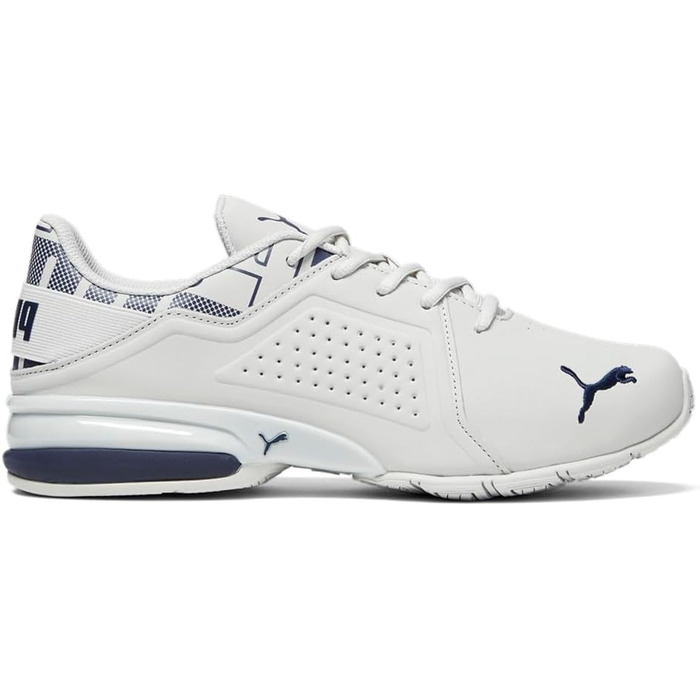 Кросівки PUMA Viz Runner Cross для чоловіків (47 EU, сірий/темно-синій)