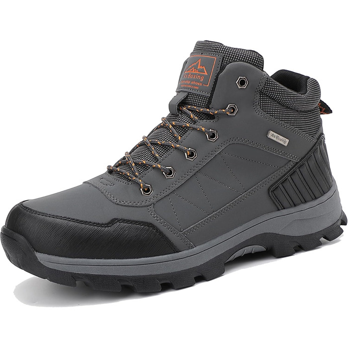 Чоловічі зимові черевики Arrigo Bello: теплий, зручний, водонепроникний трекінг для зими, розмір 41-46, колір зелений (сірий)