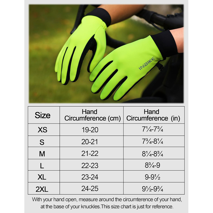 Зимові рукавички для велоспорту та катання на лижах з сенсорним екраном, вітрозахисні, теплі, зелені, XL