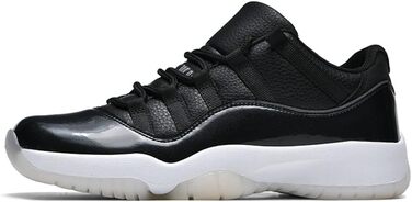 Кросівки баскетбольні для чоловіків та жінок, унісекс. Зручні кросівки для занять спортом, прогулянок та повсякденного носіння. Антиковзаюча підошва, легкі, розміри 36-45, білі, сині (чорні), 38 EU.