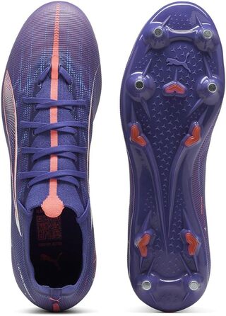 Кросівки футбольні PUMA Ultra 5 Match Mxsg, 40 EU, Lapis Lazuli/Puma White/Sunset Glow