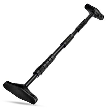 ELANI – Турнік для підтягувань на стіну, 115–140 см | Без свердління | З рівнем та надійним кріпленням | Для дому, залу та тренувань | Синій | 115-140 см