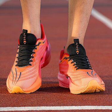 Дитячі кросівки для дівчаток, бігові та для ходьби, спортивні, дихаючі, легкі, для активного відпочинку, чорного кольору, розмір 36 (38 2/3 EU, Оранжевий)