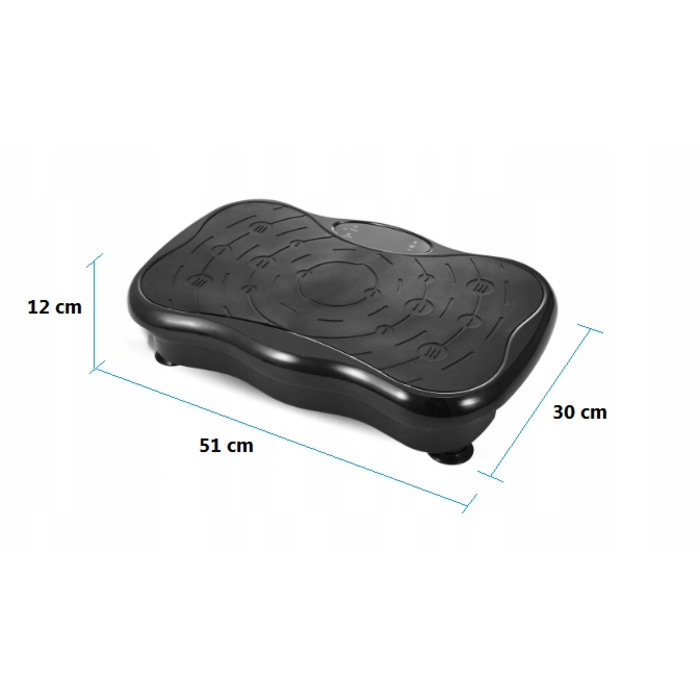Віброплатформа Vibro Slim, 200 Вт, 5 програм, макс. навантаження 100 кг