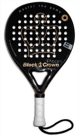 Падель ракетка Black Crown Piton Bunt, універсальний розмір