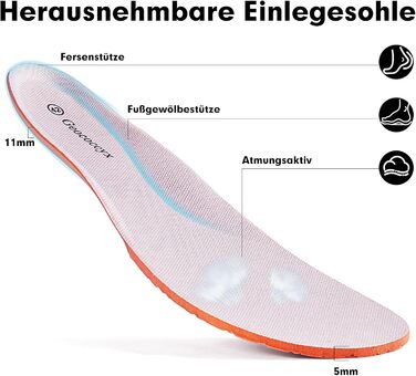Чоловічі кросівки для бігу та ходьби Sportschuhe, широка носкова частина, дихаючі, протиковзкі, розмір 39-46 (42 EU, сині)