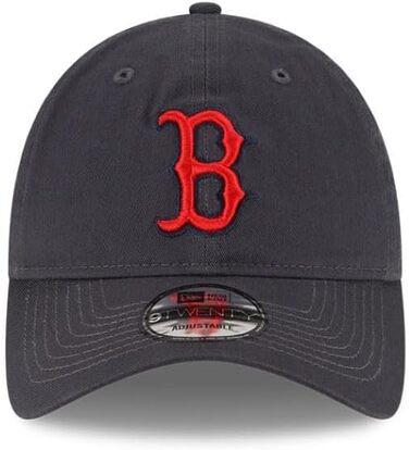 Кепка New Era MLB Classic Core 9Twenty з логотипом Boston Red Sox (Сірий)