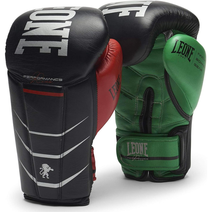 Боксерські рукавички LEONE 1947 Revo Performance 12oz, чорні