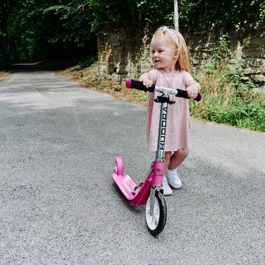 Дитячий алюмінієвий самокат HUDORA Little BigWheel, складаний, регульований, великі колеса, до 100 кг, для дітей від 3 років