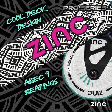 Дитячий трюковий ролер Nasty Neochrome: легкий, з професійним кермом, ABEC-підшипниками та колесами 100 мм