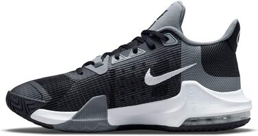 Кросівки Nike Air Max Impact 2 чорно-біло-сірі для баскетболу, артикул CQ9382 001, розмір EU 42.5