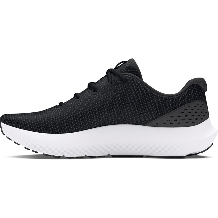 Чоловічі бігові кросівки Under Armour UA Charged Surge 4, чорні (Black Anthracite White), розмір 49.5 EU