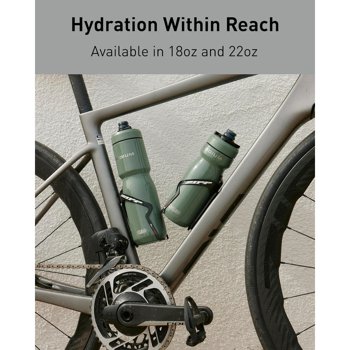 Пляшка для води Camelbak Podium Insulated Steel 650 мл, синя, термос, спортивна