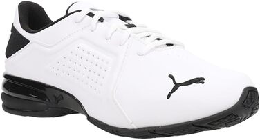 Кросівки Puma Viz Runner Cross для чоловіків, розмір 42.5 EU, широка колодка, чорно-білі