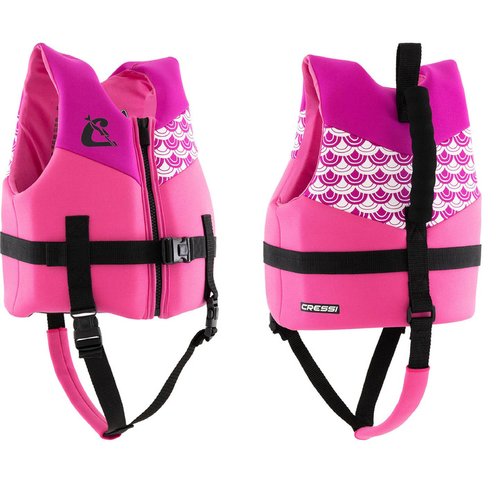 Жилет для плавання CRESSI Froggy Neoprene для дітей (Рожевий/Ліловий, M: 3-6 років)