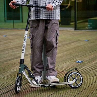 Самокат HUDORA BigWheel 205 Advanced з тросовим замком