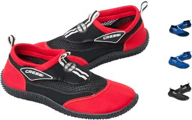 Кросівки для плавання Cressi VariationSheet Reef Jr - дитячі унісекс (чорно-червоні, 43 EU)