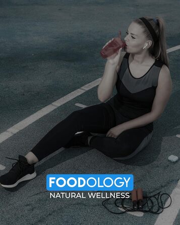 Пляшка для напоїв FOODOLOGY, спортивна, герметична, легка, довговічна, багаторазова, для фітнесу, подорожей і вулиці, BPA-free, прозора, з мірною шкалою