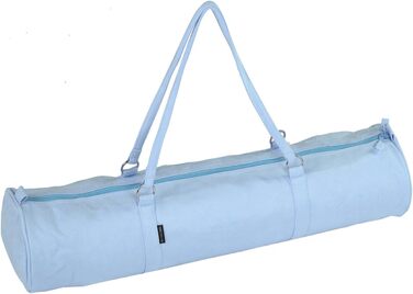 Сумка для йоги Yogistar Citybag, велюр, 65 см, синя