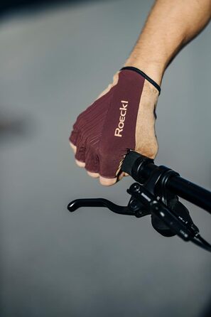 Roeckl ISONE: Велоперчатки High Performance Unisex, розмір 8.5, колір Mahogany