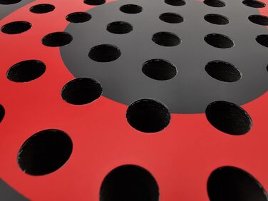 Ракетка для падел Dyvonics Impact чорно-червона, діамантова форма + чохол