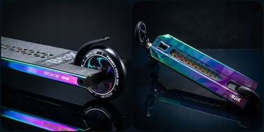 Трюковий самокат SOKE BOX kameleon SCS ABEC-9 HOLLOW CORE 110