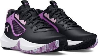 Кросівки баскетбольні Under Armour Ua Lockdown 6 для дітей (27.5 EU, чорний)