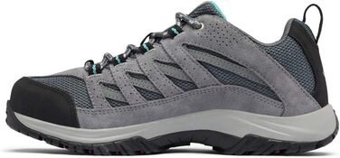 Жіночі трекінгові черевики Columbia Crestwood, сірі (Graphite x Pacific Rim), 38 EU