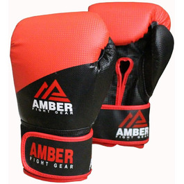 Amber Fight Gear Pro Style Тренувальні рукавички для боксу, чорні