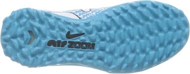 Дитячі футбольні кросівки Nike Zoom Superfly 9 Academy TF для штучного покриття, 33 EU, білий, синій, рожевий