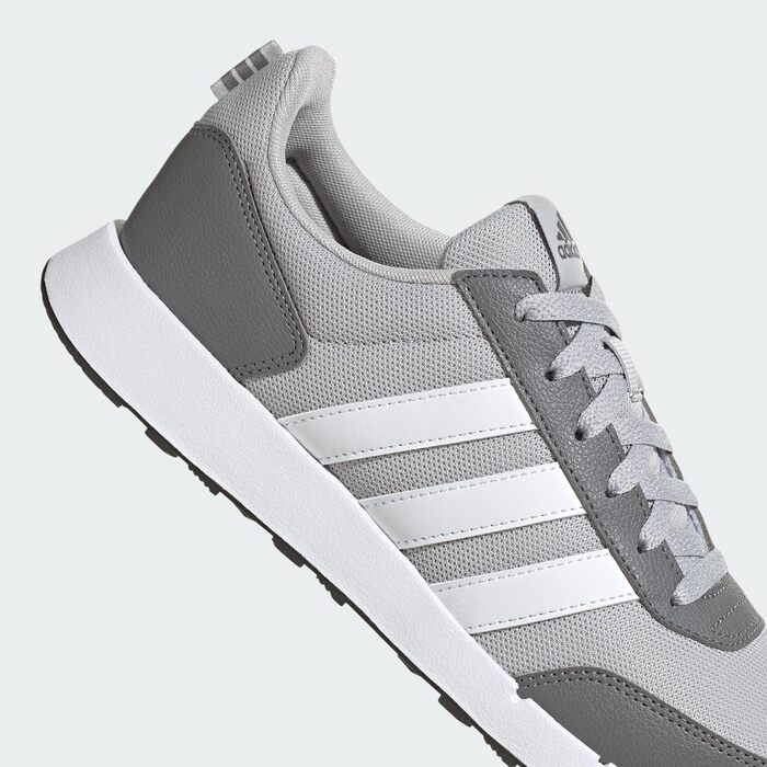 Кросівки adidas Run 50s Unisex Grey Two Cloud White Grey Four — Спортивне взуття для щоденного використання, розмір 42 2/3 EU