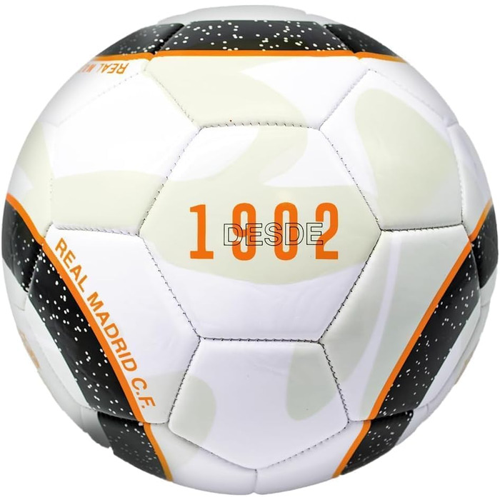 Футбольний м'яч Real Madrid, офіційний, розмір 5, з емблемою клубу, галактична серія, з 1902 року