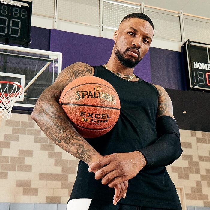 Баскетбольний м'яч Spalding Excel TF-500 для залу та вулиці, офіційний розмір 7 (29,5 дюйма)