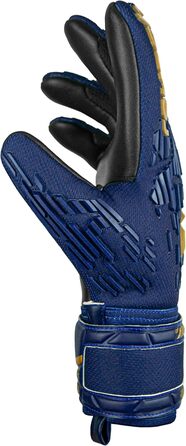 Воротарські рукавички Reusch Attrakt Freegel Silver, синьо-золоті, для дорослих, універсальні