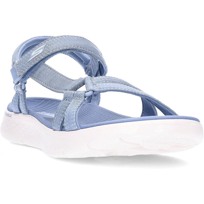 Сандлії Skechers Go Walk Flex для жінок (39 EU, блакитна тканина)