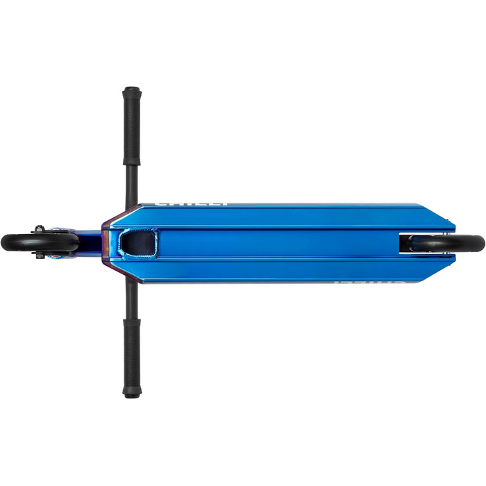 Самокат трюковий Chilli Pro Scooter Rocky Vol. 3 Blue Neochrome - для початківців та профі, колеса 110мм ABEC 9, висота 82см