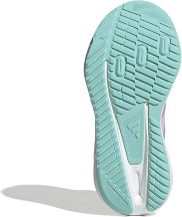 Дитячі кросівки Adidas Duramo SL2 Hook and Loop - унісекс, 34 EU, кольори: Powder Plum, Ice Lavender, Flash Aqua
