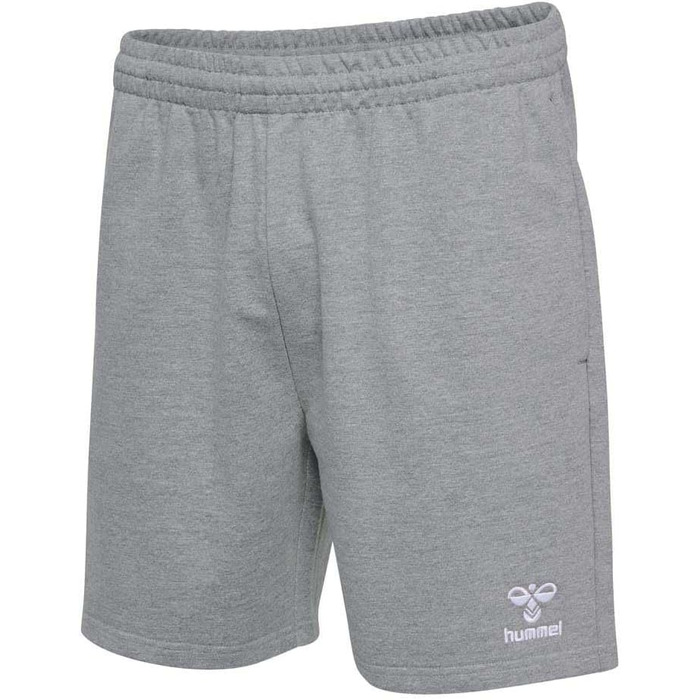 Чоловічі короткі шорти Hummel Hmlgo сірого кольору (Melange), розмір XL, з регульованою талією