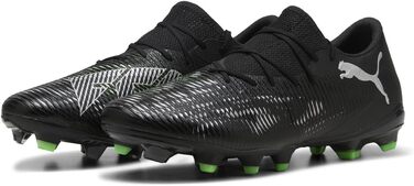 Футбольні бутси PUMA Future 8 Match Low Fg/Ag, 42 EU, Puma Black/Silver/Fluo Green