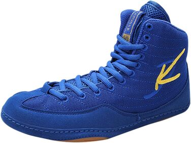Взуття для боротьби, реслінгу та боксу: чоловічі, жіночі, дитячі (44 EU, синій)