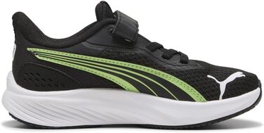 Дитячі кросівки PUMA Pounce Lite Ac+ PS, 32 EU, чорний/білий/зелений