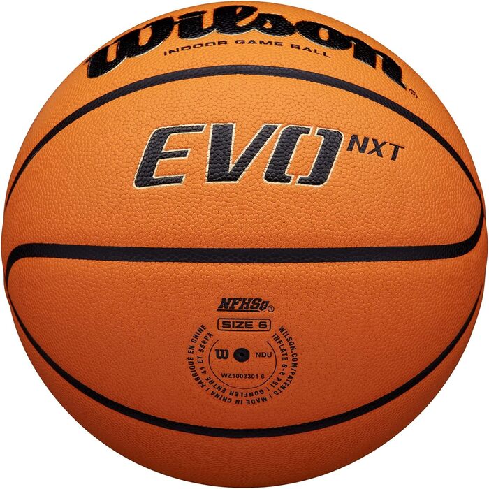Баскетбольний м'яч WILSON NCAA Evo NXT, розмір 6 (28.5''), ігровий