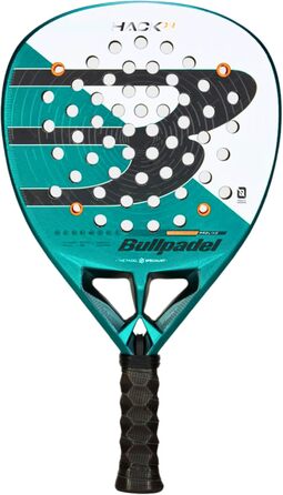 Ракетка для паделу Bullpadel Hack 04 25, темно-зелена, 370г, новинка