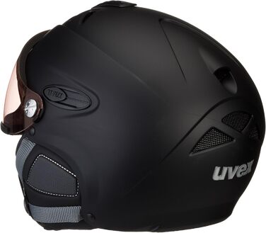 Лижний шолом Uvex HLMT 300 Vario, 55-58 см, білий матовий, фотохромна лінза