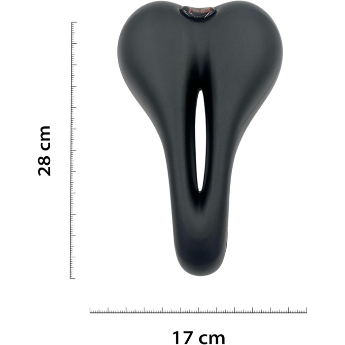 Велосипедне сідло Point Endzone Gel: Туристичне, трекінгове, унісекс (чоловіче), гелеве