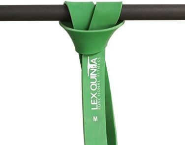 Еспандер Lex Quinta Power Band M, фітнес-стрічка для підтягувань, 6 рівнів, опір до 54 кг