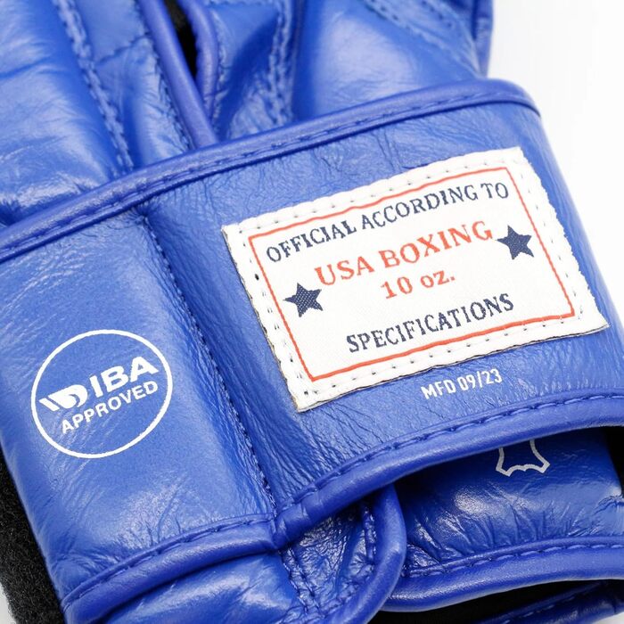 Боксерські рукавички adidas IBA з липучкою для тренувань, боксу, унісекс